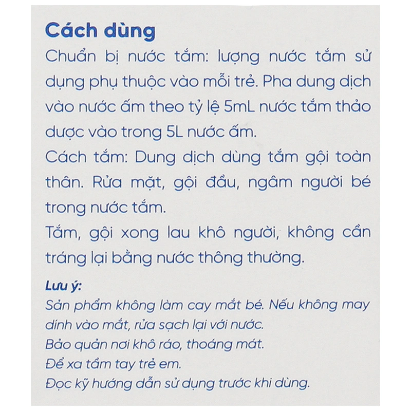 Nước tắm thảo dược Sachi hương tràm, giúp ngăn rôm sảy chai 250ml - 8